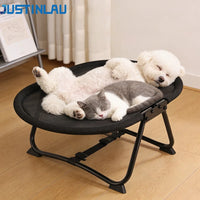 Pawrix portable pet lounge cot