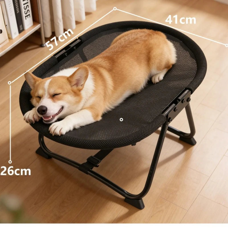 Pawrix portable pet lounge cot