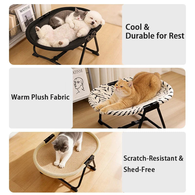 Pawrix portable pet lounge cot