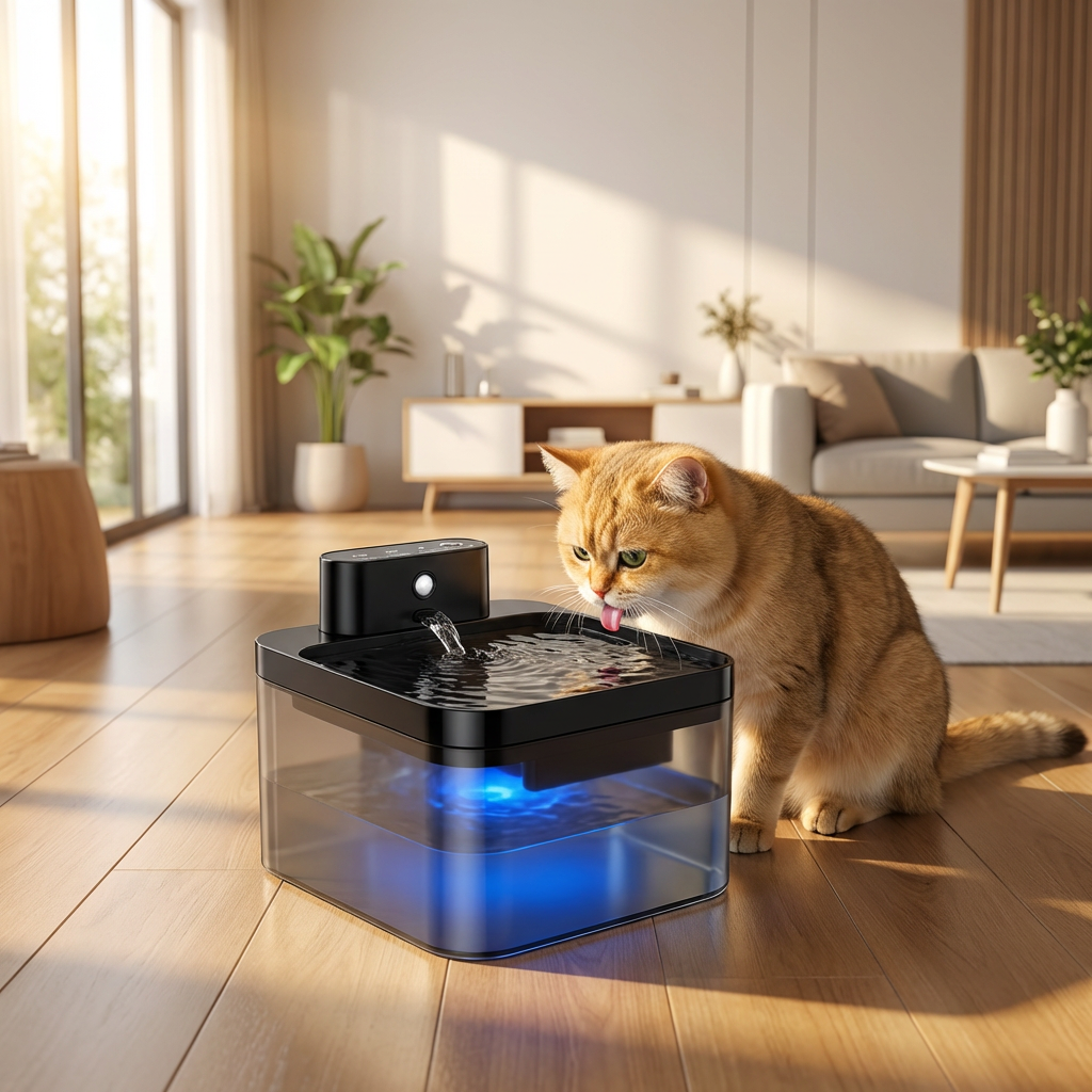 Pawrix™ SmartFlow – Automatic Pet Water Fountain