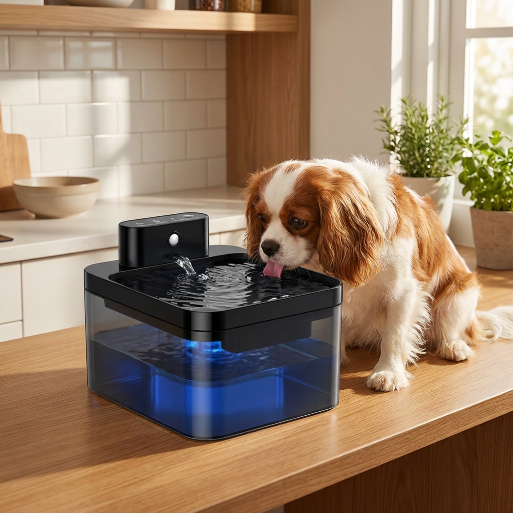 Pawrix™ SmartFlow – Automatic Pet Water Fountain
